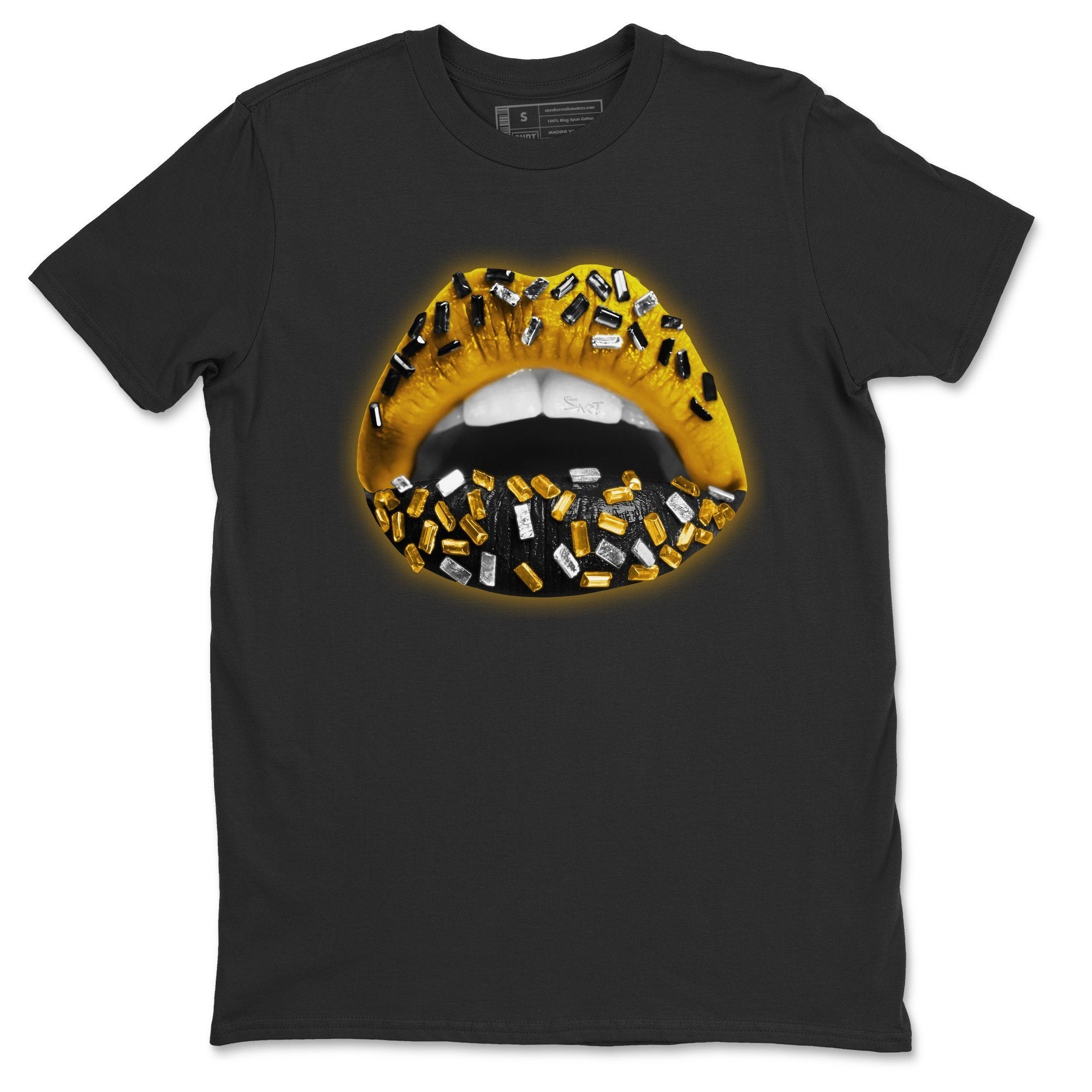 Jordan 1 Pollen Sneaker Match Tees Lips Jewel Sneaker Tees Jordan 1 Pollen Sneaker Release Tees Unisex Shirts