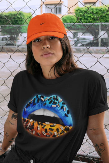 Jordan 1 Prototype Sneaker Match Tees Lips Jewel Sneaker Tees Jordan 1 Prototype Sneaker Release Tees Unisex Shirts