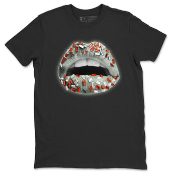 Jordan 1 Seafoam Sneaker Match Tees Lips Jewel Sneaker Tees Jordan 1 Seafoam Sneaker Release Tees Unisex Shirts