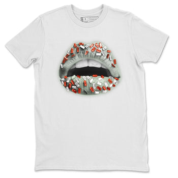 Jordan 1 Seafoam Sneaker Match Tees Lips Jewel Sneaker Tees Jordan 1 Seafoam Sneaker Release Tees Unisex Shirts