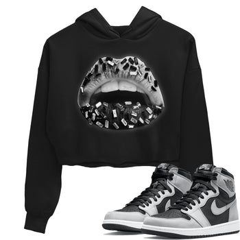 Jordan 1 Shadow 2.0 Sneaker Match Tees Lips Jewel Sneaker Tees Jordan 1 Shadow 2.0 Sneaker Release Tees Women's Shirts