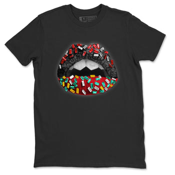 Jordan 1 Siempre Familia Sneaker Match Tees Lips Jewel Sneaker Tees Jordan 1 Siempre Familia Sneaker Release Tees Unisex Shirts