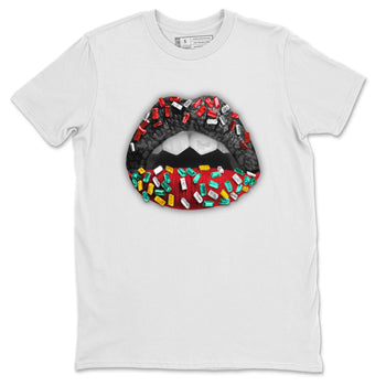 Jordan 1 Siempre Familia Sneaker Match Tees Lips Jewel Sneaker Tees Jordan 1 Siempre Familia Sneaker Release Tees Unisex Shirts