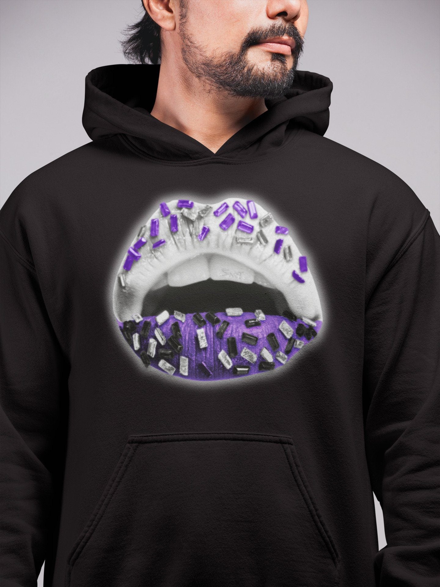 Jordan 1 WMNS Court Purple Sneaker Match Tees Lips Jewel Sneaker Tees Jordan 1 WMNS Court Purple Sneaker Release Tees Unisex Shirts