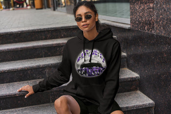 Jordan 1 WMNS Court Purple Sneaker Match Tees Lips Jewel Sneaker Tees Jordan 1 WMNS Court Purple Sneaker Release Tees Unisex Shirts
