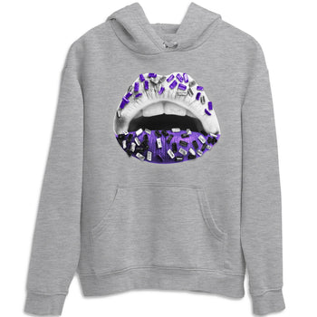 Jordan 1 WMNS Court Purple Sneaker Match Tees Lips Jewel Sneaker Tees Jordan 1 WMNS Court Purple Sneaker Release Tees Unisex Shirts