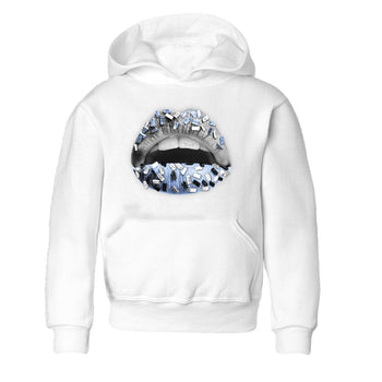 Air Jordan 11 White Cement Sneaker Match Tees Lips Jewel Sneaker Tees Air Jordan 11 Cement Grey Sneaker Release Tees Kids Shirts White 2