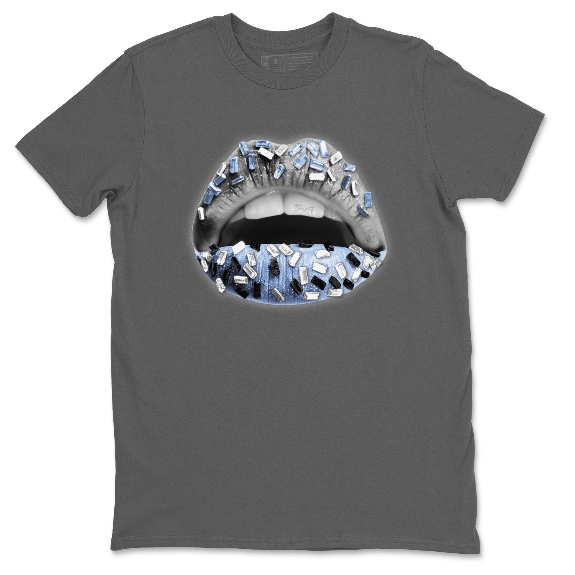 Air Jordan 11 White Cement Sneaker Match Tees Lips Jewel Sneaker Tees Air Jordan 11 Cement Grey Sneaker Release Tees Unisex Shirts Cool Grey 2