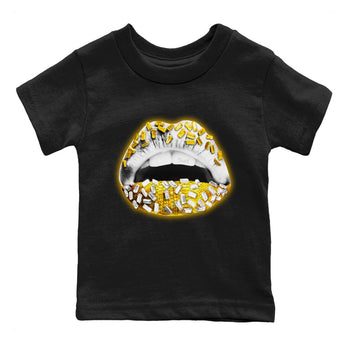 Jordan 11 Yellow Python Sneaker Match Tees Lips Jewel Sneaker Tees Jordan 11 Yellow Python Sneaker Release Tees Kids Shirts