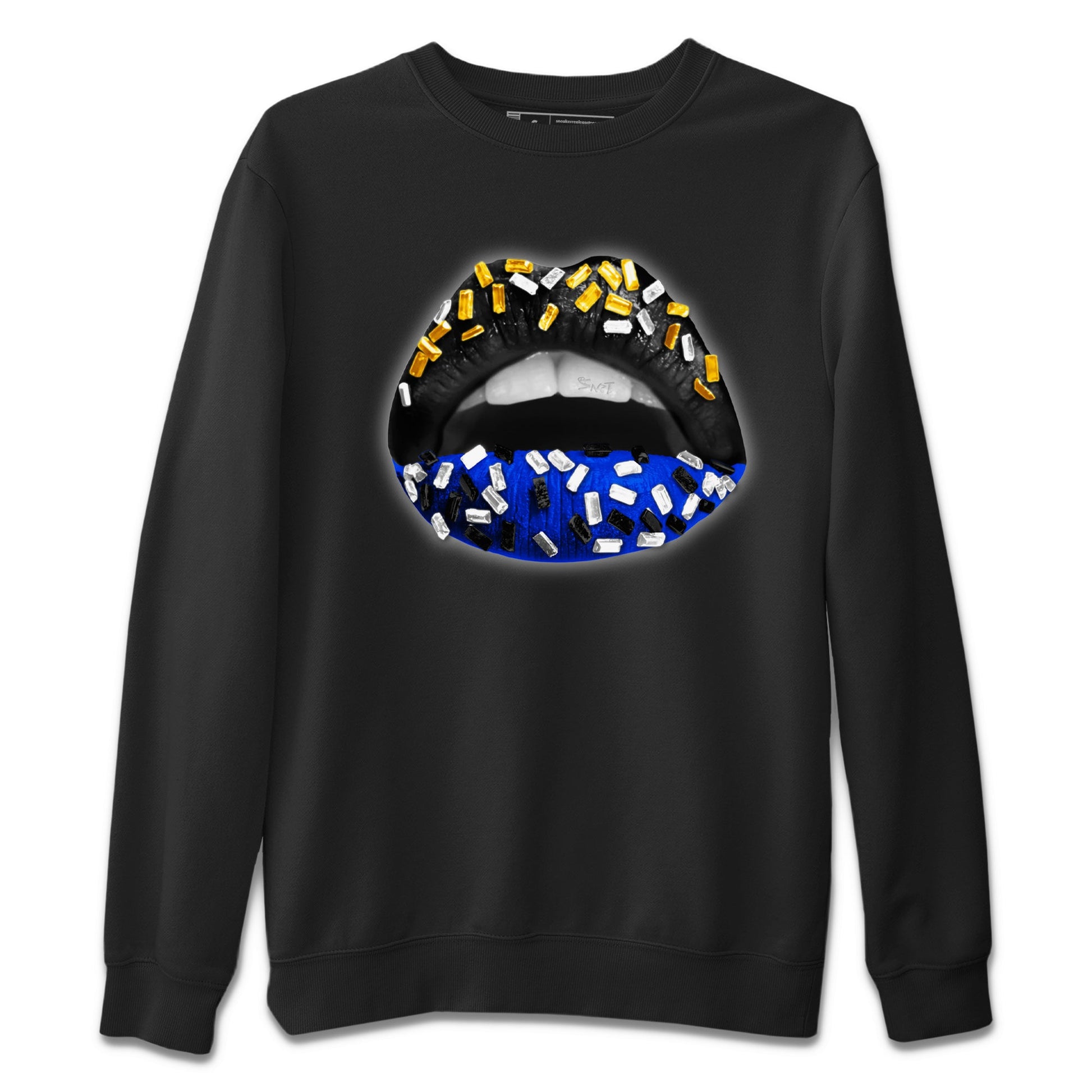 Air Jordan 14 Laney Sneaker Match Tees Lips Jewel Sneaker Tees Jordan 14 Laney Sneaker Release Tees Unisex Shirts Black 2