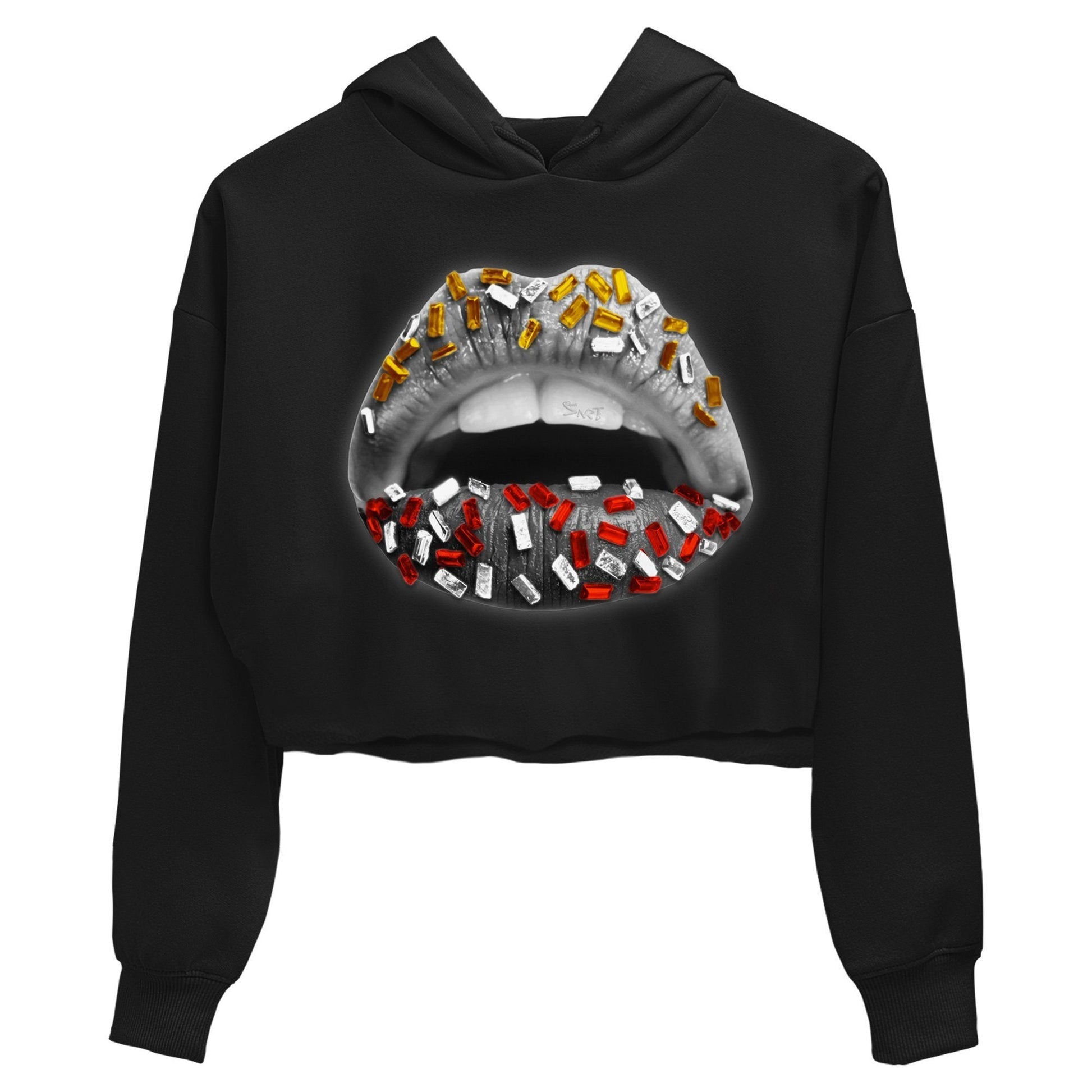 Jordan 3 Cool Grey Sneaker Match Tees Lips Jewel Sneaker Tees Jordan 3 Cool Grey Sneaker Release Tees Women's Shirts