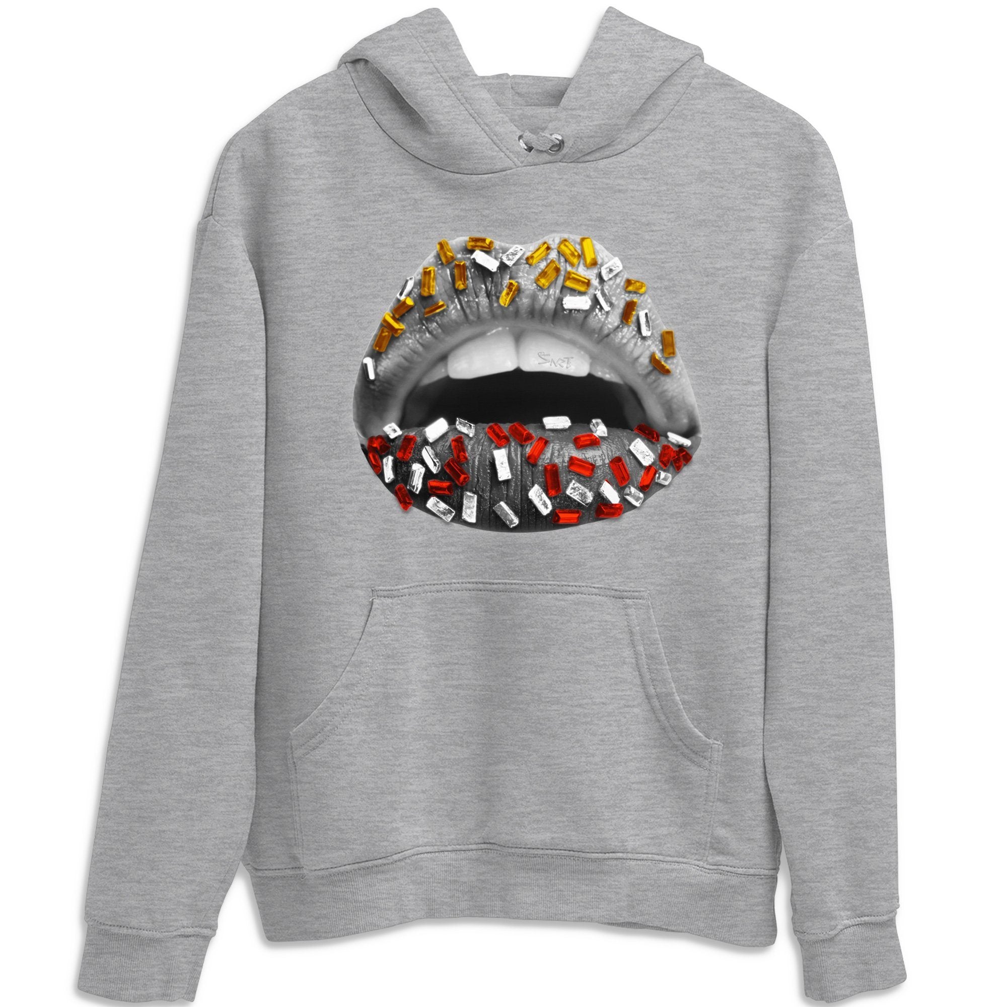 Jordan 3 Cool Grey Sneaker Match Tees Lips Jewel Sneaker Tees Jordan 3 Cool Grey Sneaker Release Tees Unisex Shirts