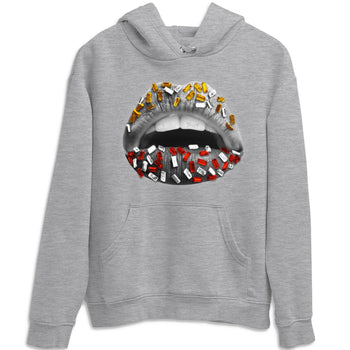 Jordan 3 Cool Grey Sneaker Match Tees Lips Jewel Sneaker Tees Jordan 3 Cool Grey Sneaker Release Tees Unisex Shirts