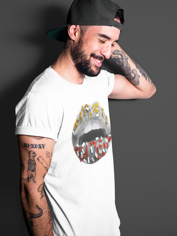 Jordan 3 Cool Grey Sneaker Match Tees Lips Jewel Sneaker Tees Jordan 3 Cool Grey Sneaker Release Tees Unisex Shirts