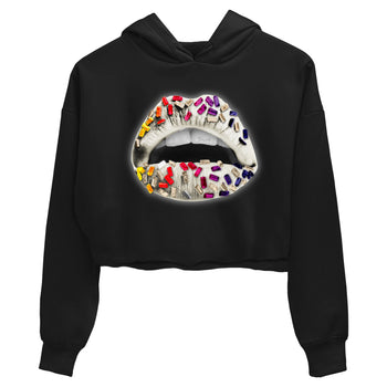 Air Jordan 3 X J Balvin shirt to match jordans Lips Jewel sneaker tees Air Jordan 3 X J Balvin SNRT Sneaker Release Tees LGBT Pride T-Shirt Black 2 Crop T-Shirt