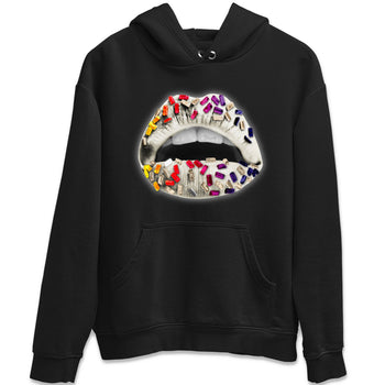Air Jordan 3 X J Balvin shirt to match jordans Lips Jewel sneaker tees Air Jordan 3 X J Balvin SNRT Sneaker Release Tees LGBT Pride T-Shirt Unisex Black 2 T-Shirt