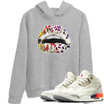 Air Jordan 3 X J Balvin shirt to match jordans Lips Jewel sneaker tees Air Jordan 3 X J Balvin SNRT Sneaker Release Tees LGBT Pride T-Shirt Unisex Heather Grey 1 T-Shirt