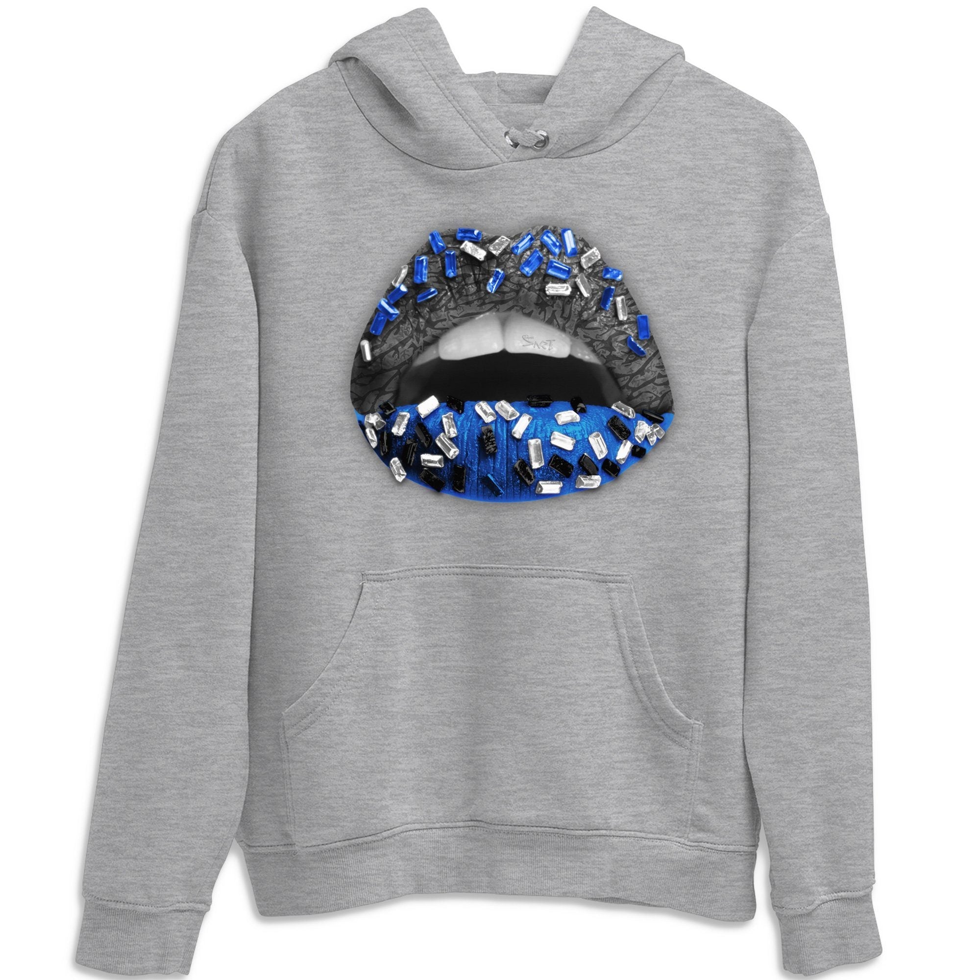 Jordan 3 Racer Blue Sneaker Match Tees Lips Jewel Sneaker Tees Jordan 3 Racer Blue Sneaker Release Tees Unisex Shirts