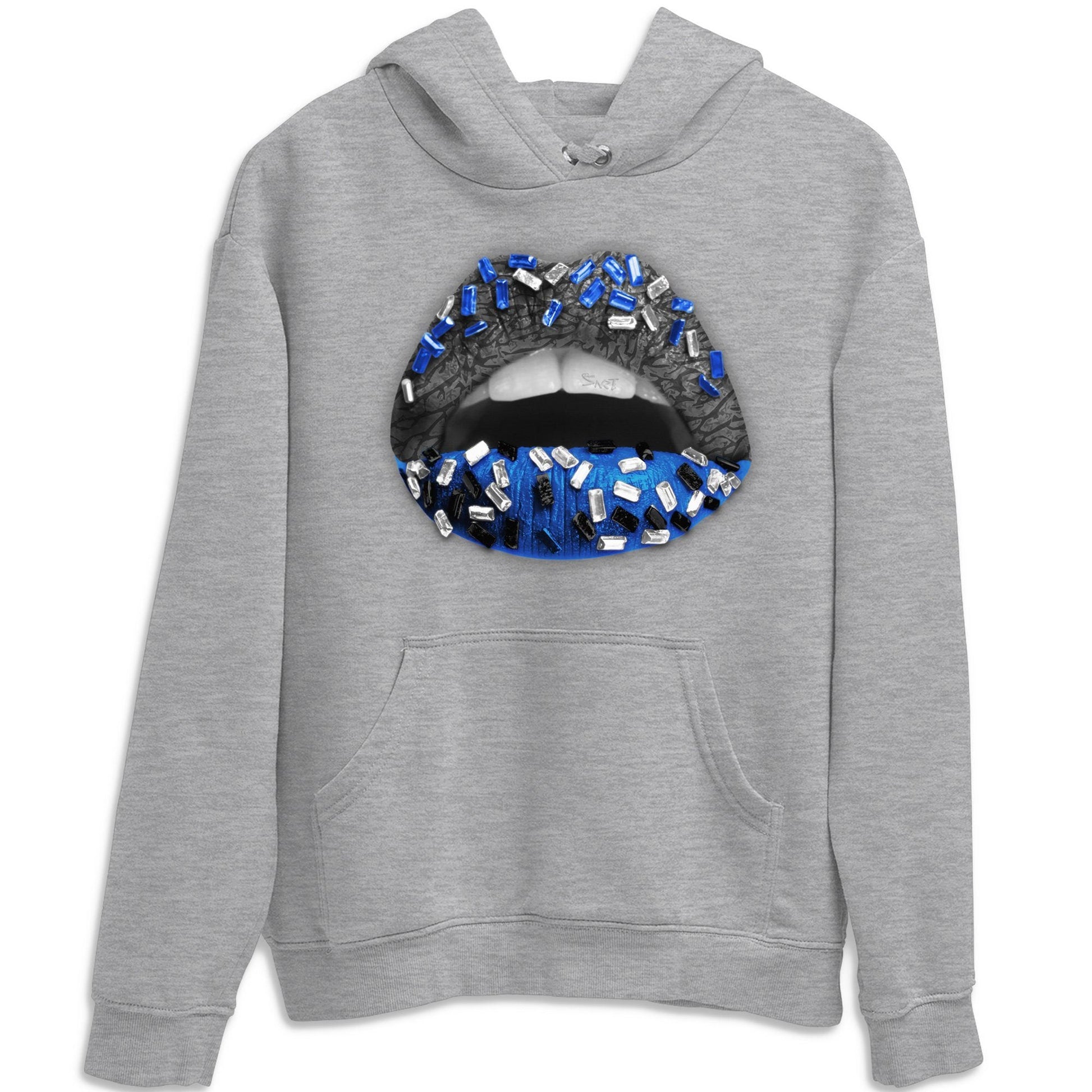 Jordan 3 Racer Blue Sneaker Match Tees Lips Jewel Sneaker Tees Jordan 3 Racer Blue Sneaker Release Tees Unisex Shirts