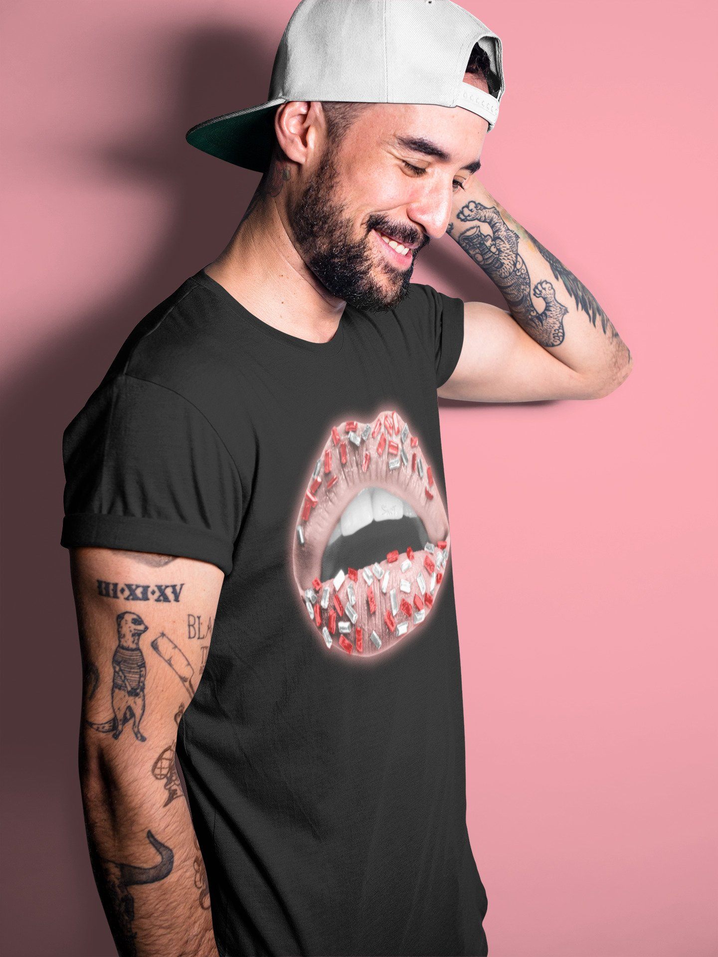 Jordan 3 Rust Pink Sneaker Match Tees Lips Jewel Sneaker Tees Jordan 3 Rust Pink Sneaker Release Tees Unisex Shirts
