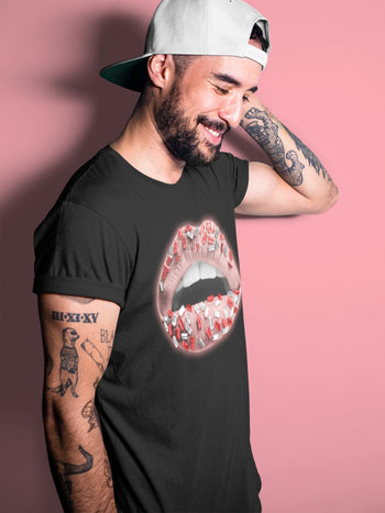 Jordan 3 Rust Pink Sneaker Match Tees Lips Jewel Sneaker Tees Jordan 3 Rust Pink Sneaker Release Tees Unisex Shirts