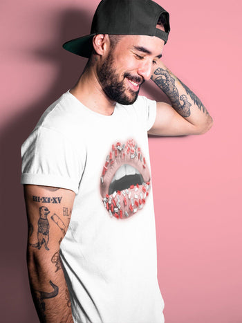Jordan 3 Rust Pink Sneaker Match Tees Lips Jewel Sneaker Tees Jordan 3 Rust Pink Sneaker Release Tees Unisex Shirts
