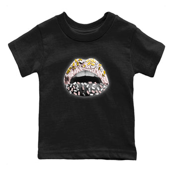 Air Jordan 3 GS Vintage Floral shirt to match jordans Lips Jewel sneaker tees 3s Vintage Floral SNRT sneaker release tees baby toddler Black 2 cotton Shirt