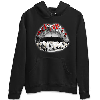 Air Jordan 3 White Cement Sneaker Match Tees Lips Jewel Sneaker Tees Air Jordan 3 Retro White Cement Sneaker Release Tees Unisex Shirts Black 2