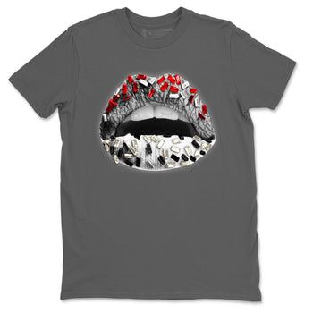 Air Jordan 3 White Cement Sneaker Match Tees Lips Jewel Sneaker Tees Air Jordan 3 Retro White Cement Sneaker Release Tees Unisex Shirts Cool Grey 2