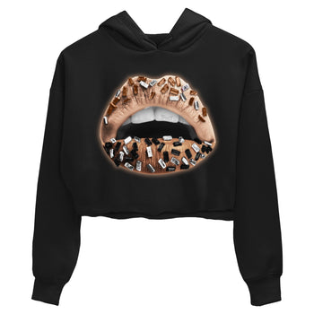 Jordan 4 Shimmer Sneaker Match Tees Lips Jewel Sneaker Tees Jordan 4 Shimmer Sneaker Release Tees Women's Shirts