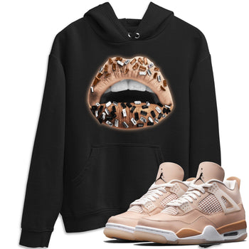 Jordan 4 Shimmer Sneaker Match Tees Lips Jewel Sneaker Tees Jordan 4 Shimmer Sneaker Release Tees Unisex Shirts