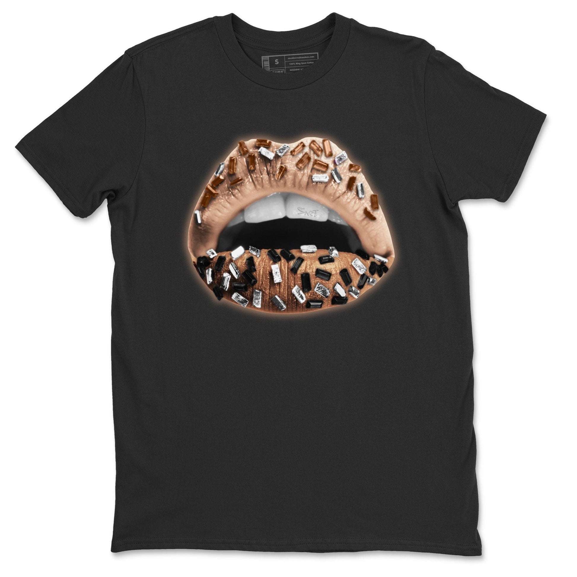 Jordan 4 Shimmer Sneaker Match Tees Lips Jewel Sneaker Tees Jordan 4 Shimmer Sneaker Release Tees Unisex Shirts