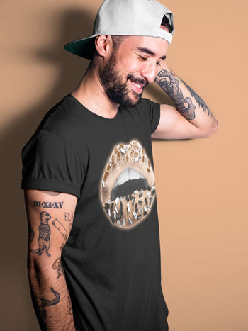 Jordan 4 Shimmer Sneaker Match Tees Lips Jewel Sneaker Tees Jordan 4 Shimmer Sneaker Release Tees Unisex Shirts