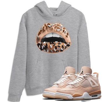 Jordan 4 Shimmer Sneaker Match Tees Lips Jewel Sneaker Tees Jordan 4 Shimmer Sneaker Release Tees Unisex Shirts