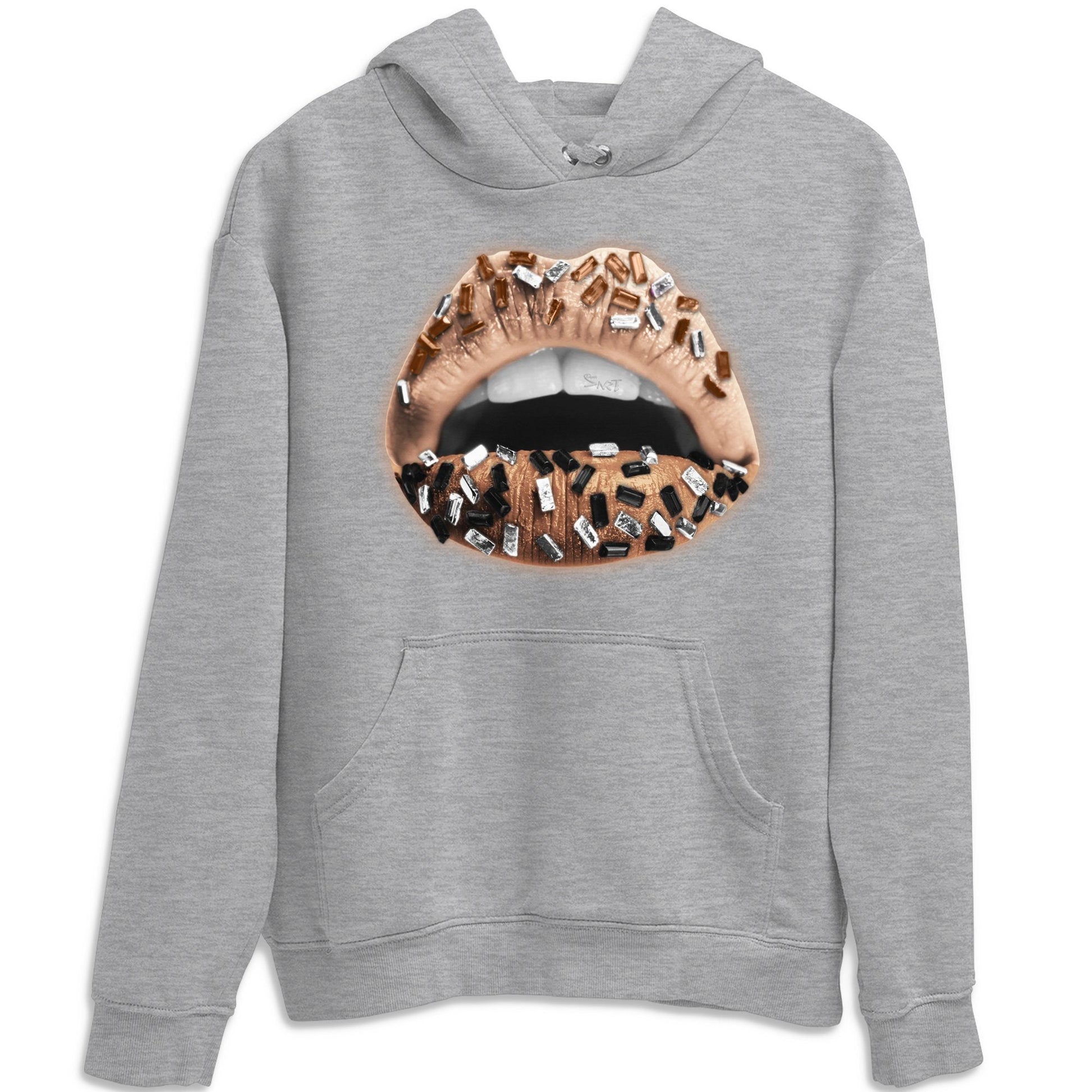 Jordan 4 Shimmer Sneaker Match Tees Lips Jewel Sneaker Tees Jordan 4 Shimmer Sneaker Release Tees Unisex Shirts