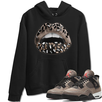 Jordan 4 Taupe Haze Sneaker Match Tees Lips Jewel Sneaker Tees Jordan 4 Taupe Haze Sneaker Release Tees Unisex Shirts