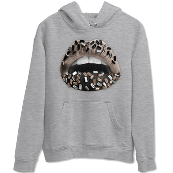 Jordan 4 Taupe Haze Sneaker Match Tees Lips Jewel Sneaker Tees Jordan 4 Taupe Haze Sneaker Release Tees Unisex Shirts
