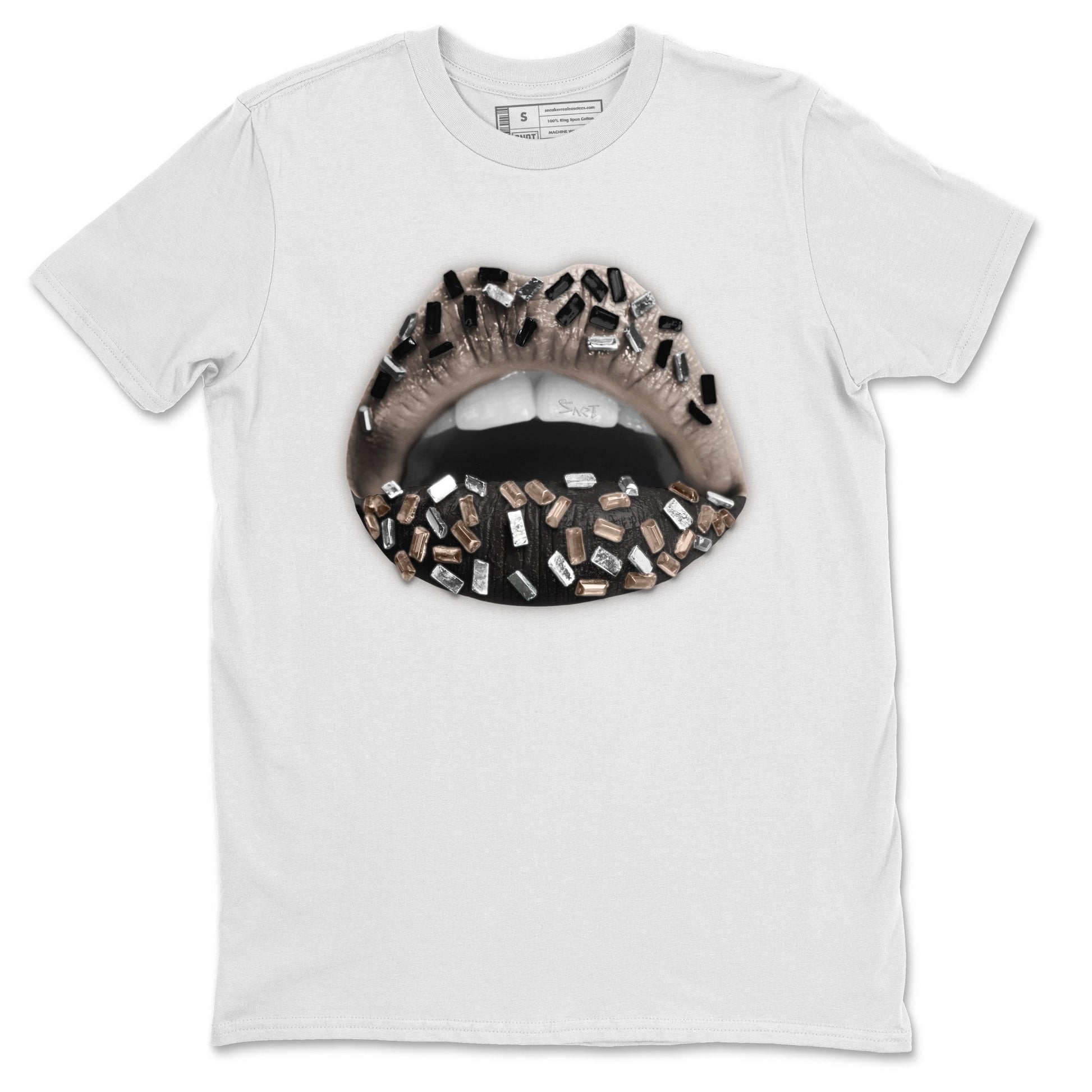 Jordan 4 Taupe Haze Sneaker Match Tees Lips Jewel Sneaker Tees Jordan 4 Taupe Haze Sneaker Release Tees Unisex Shirts