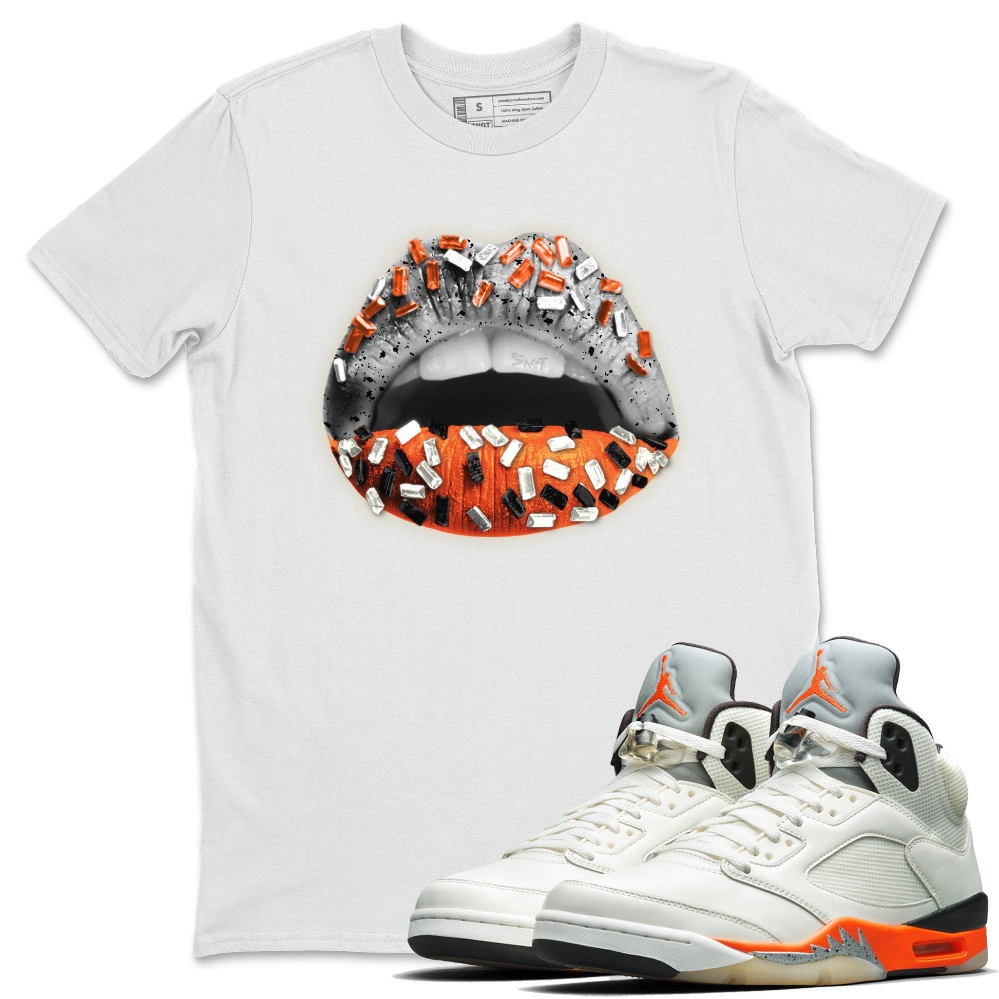 Jordan 5 Shattered Backboard Sneaker Match Tees Lips Jewel Sneaker Tees Jordan 5 Shattered Backboard Sneaker Release Tees Unisex Shirts