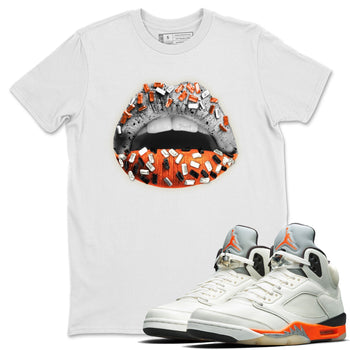 Jordan 5 Shattered Backboard Sneaker Match Tees Lips Jewel Sneaker Tees Jordan 5 Shattered Backboard Sneaker Release Tees Unisex Shirts