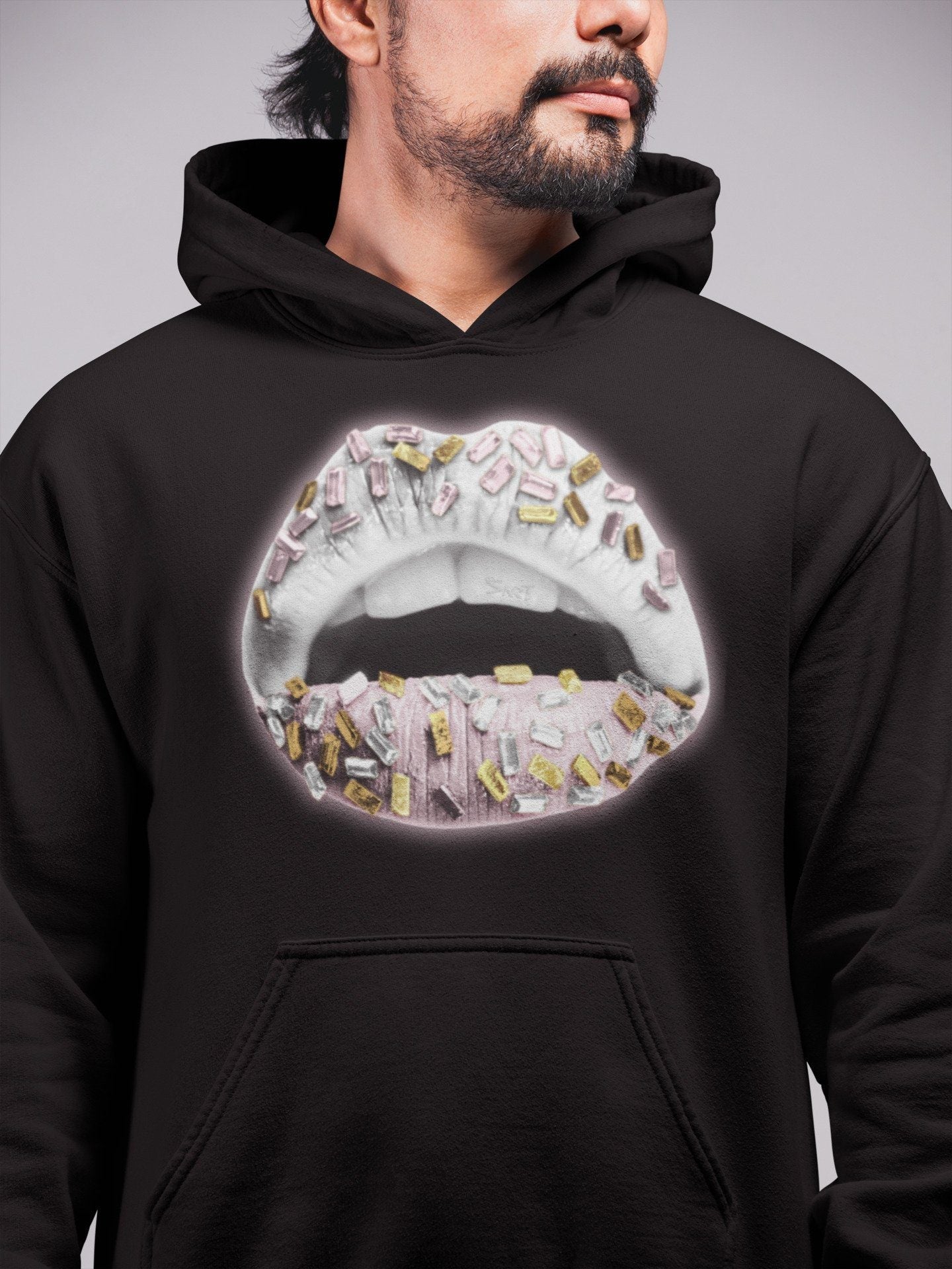 Jordan 6 Gold Hoops Sneaker Match Tees Lips Jewel Sneaker Tees Jordan 6 Gold Hoops Sneaker Release Tees Unisex Shirts