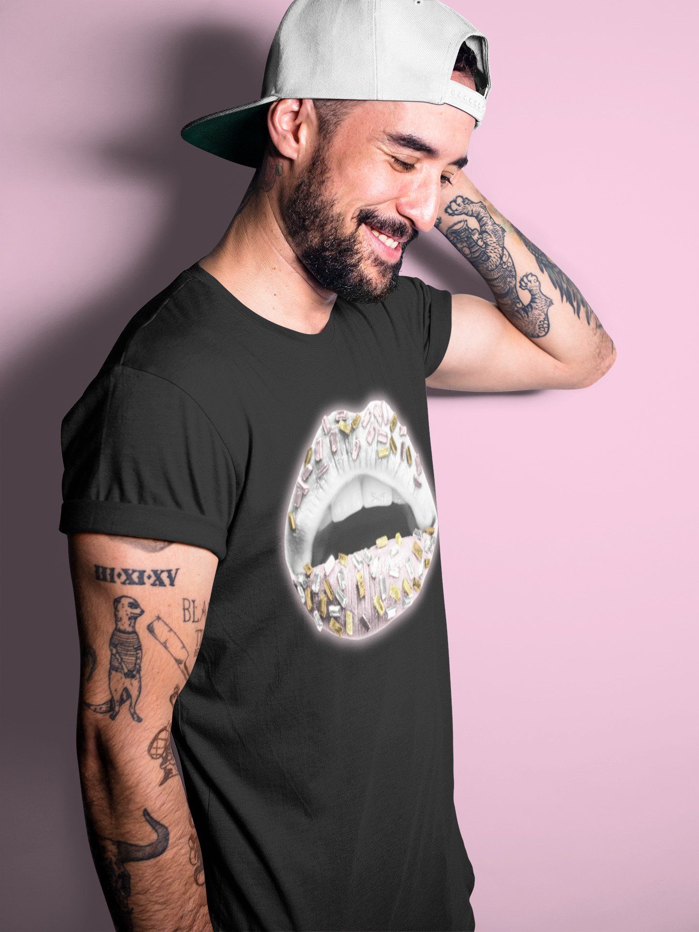 Jordan 6 Gold Hoops Sneaker Match Tees Lips Jewel Sneaker Tees Jordan 6 Gold Hoops Sneaker Release Tees Unisex Shirts