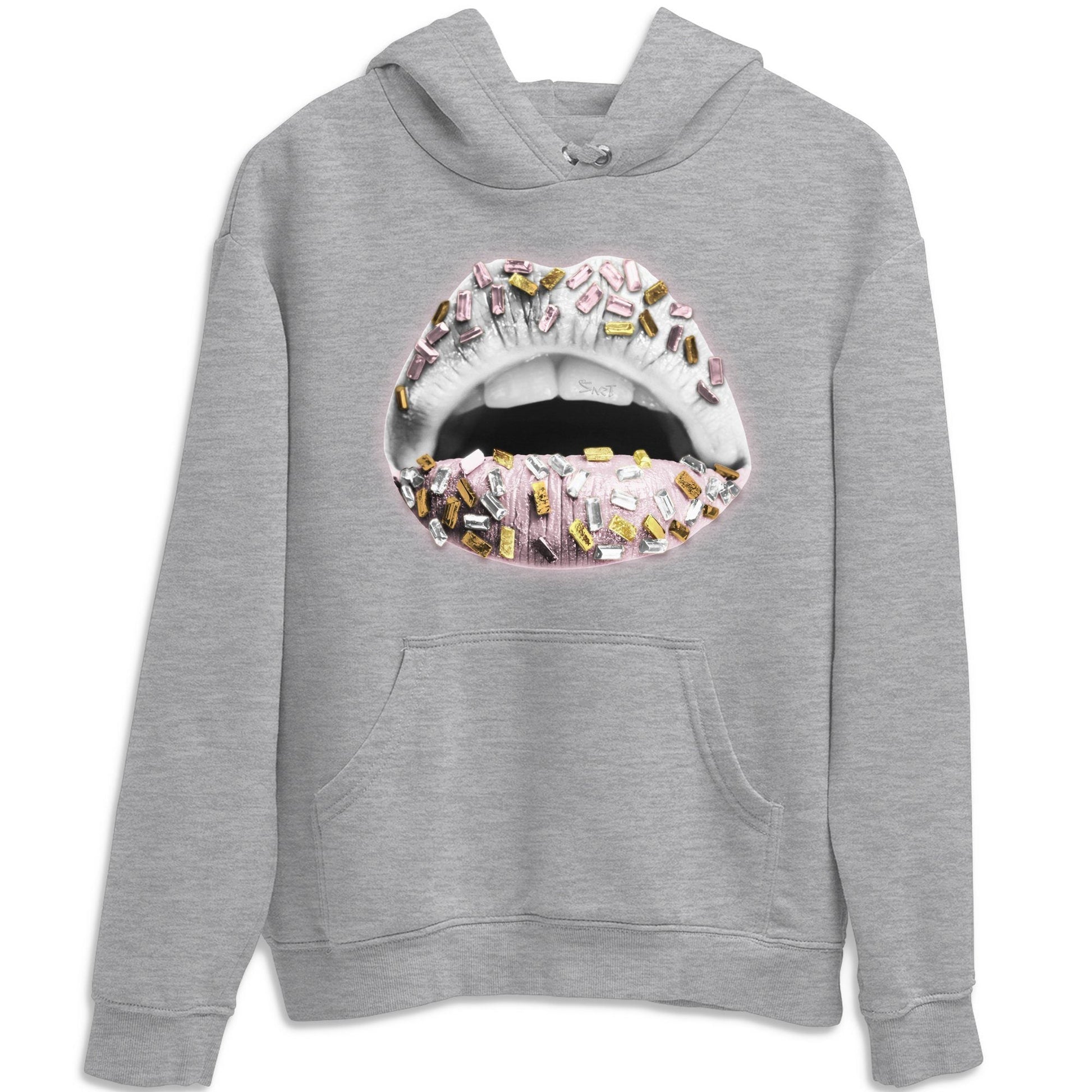 Jordan 6 Gold Hoops Sneaker Match Tees Lips Jewel Sneaker Tees Jordan 6 Gold Hoops Sneaker Release Tees Unisex Shirts