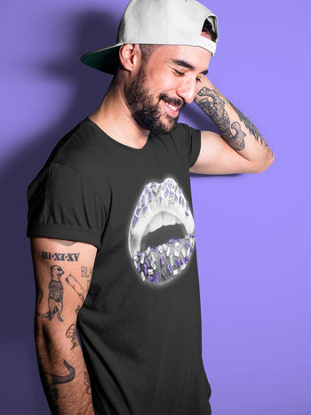 Jordan 7 Flint Sneaker Match Tees Lips Jewel Sneaker Tees Jordan 7 Flint Sneaker Release Tees Unisex Shirts