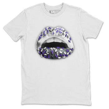 Jordan 7 Flint Sneaker Match Tees Lips Jewel Sneaker Tees Jordan 7 Flint Sneaker Release Tees Unisex Shirts
