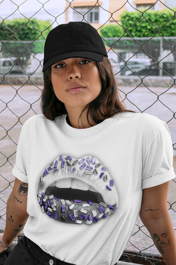 Jordan 7 Flint Sneaker Match Tees Lips Jewel Sneaker Tees Jordan 7 Flint Sneaker Release Tees Unisex Shirts