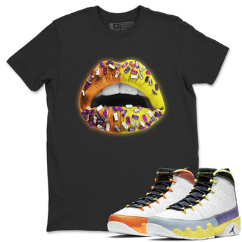 Jordan 9 Change The World Sneaker Match Tees Lips Jewel Sneaker Tees Jordan 9 Change The World Sneaker Release Tees Unisex Shirts