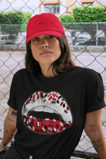 Jordan 12 Twist Sneaker Match Tees Lips Jewel Sneaker Tees Jordan 12 Twist Sneaker Release Tees Unisex Shirts