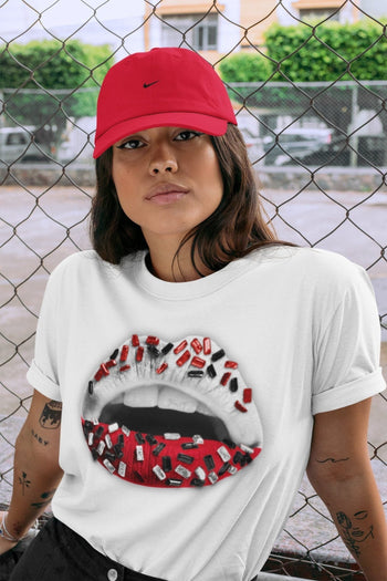 Jordan 12 Twist Sneaker Match Tees Lips Jewel Sneaker Tees Jordan 12 Twist Sneaker Release Tees Unisex Shirts