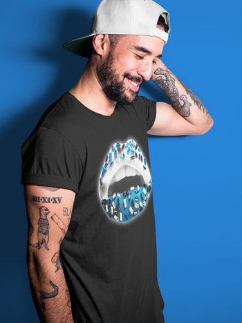 Jordan 1 Travis Scott Fragment Sneaker Match Tees Lips Jewel Sneaker Tees Jordan 1 Travis Scott Fragment Sneaker Release Tees Unisex Shirts